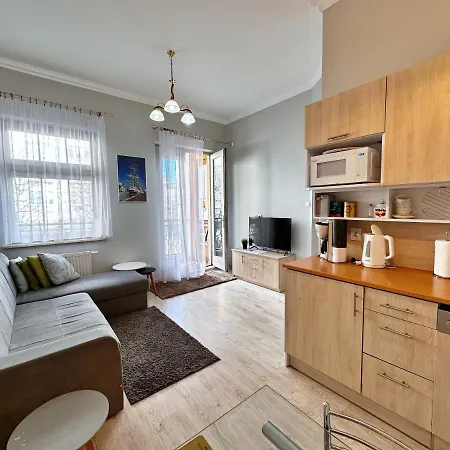 Appartement Gracja, Monte Cassino, Balkon, Parking Sopot